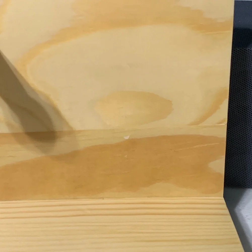 Pine Wall Shelf with 4 Coat Pegs
